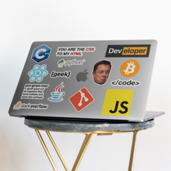 CODER - Yazılım Temalı Sticker Seti 14 Adet