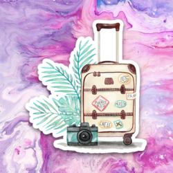 TRAVEL - Luggage 5x4 cm