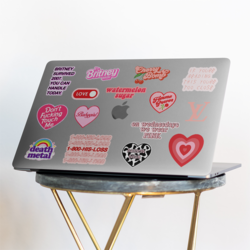 PINK BADDIES - Temalı Sticker Seti 16 Adet