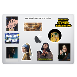 ART Sanat Temalı Sticker Seti 10 adet