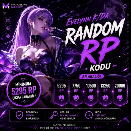 Lol K/DA Evelynn Random RP Kodu