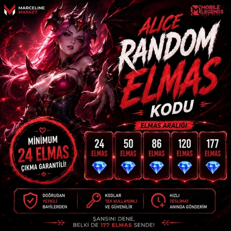 MLBB Alice Random Elmas Kodu