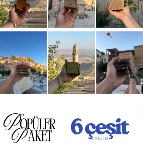 En Popüler Sabunlar Paketi ( 6 Çeşit Sabun )