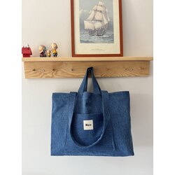 Denim tote