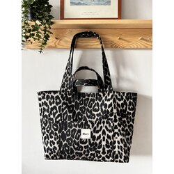 Gri Leopar tote