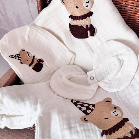 Bordo ayıcık set