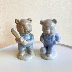 Sportsman Porcelain Teddy Bears