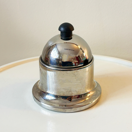 1996 Marks and Spencer Italian Stainless Steel Sugar Bowl