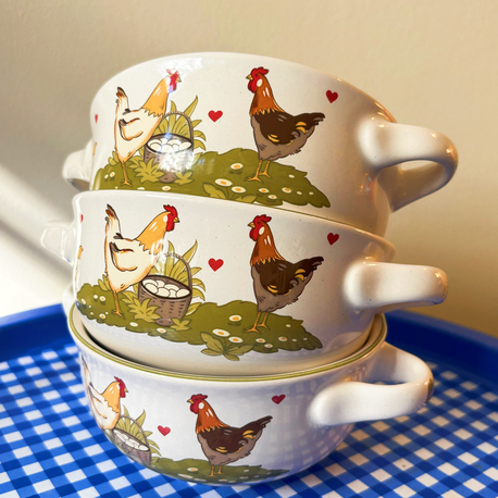 Vintage German Farmhouse Bowls