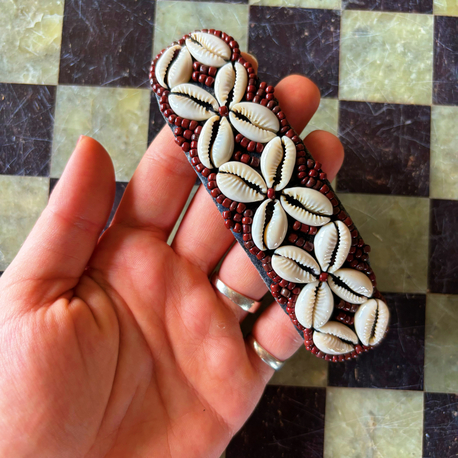 Vintage Handmade Seashell Hair Clip