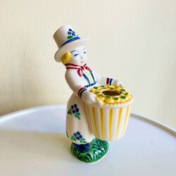 Royal Copenhagen Porcelain Boy Figurine