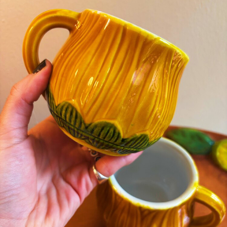 90’s Sunflower Mugs