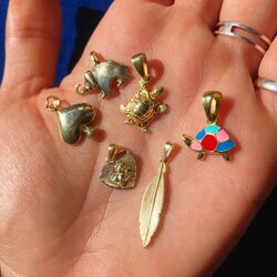 925 Silver Vintage Pendants