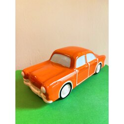 Limited Edition Orange Cadillac Figurine