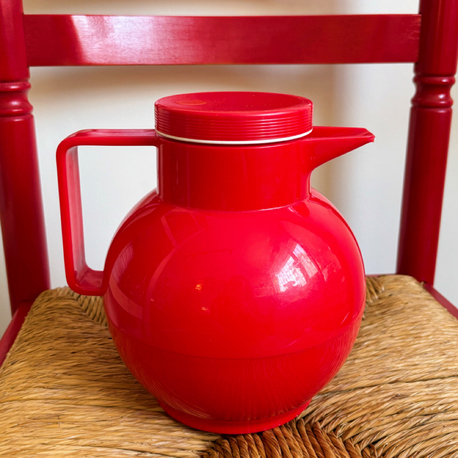 80’s Bright Red West German Thermos Jug