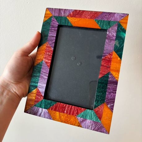 Colorful Abalone Photoframe  