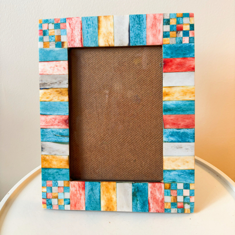 Colorful Wood Photoframe 