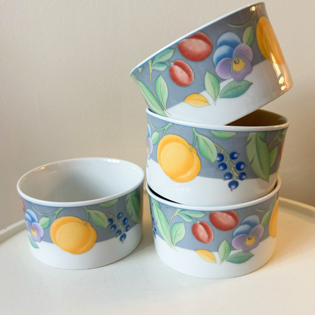 80’s Bavarian Porcelain Bowls