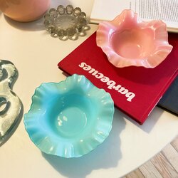 Ruffle Glass Bowls