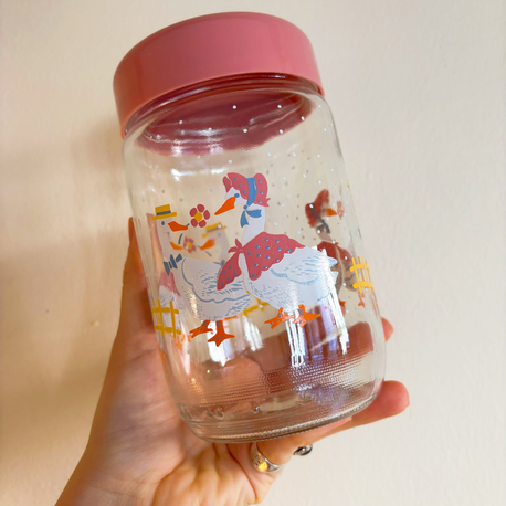 (1 L.) 80’s French Goose Jars
