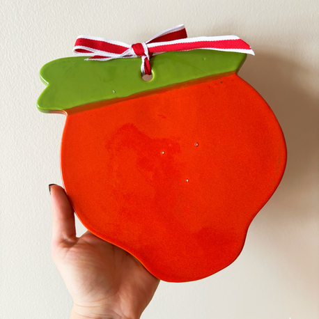 Handmade Ceramic Radish Trivet