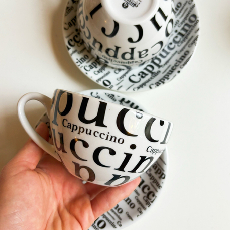 German Porcelain Cappuccino Cups