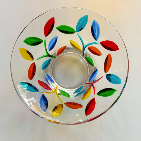 Italian Handmade Crystal Candy Bowl