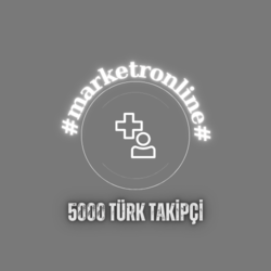 5000 Türk Takipçi