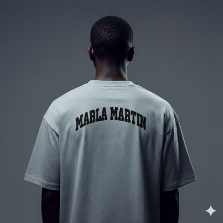Marla Martin - Gri Oversize'd