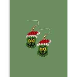 Grinch temalı, Miyuki küpe
