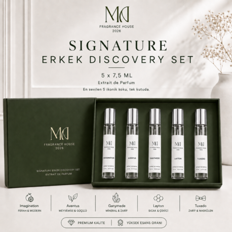 Signature Erkek Discovery Set | 5 x 7,5 ml