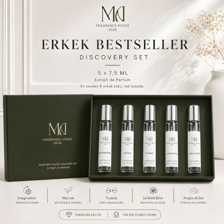Erkek Bestseller Discovery Set | 5 x 7,5 ml