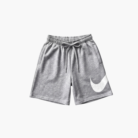 NKE Swoosh Baskılı Oversize Gri Şort
