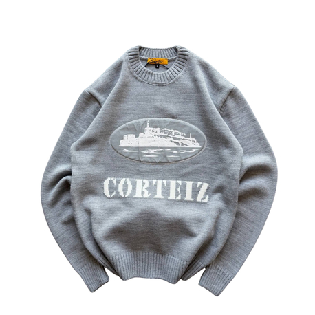 CRTZ Regular Fit Triko Gri Kazak