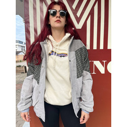 Unisex Oversize Vintage Ceket GEDK4