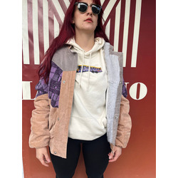 Unisex Oversize Vintage Ceket TKDK4