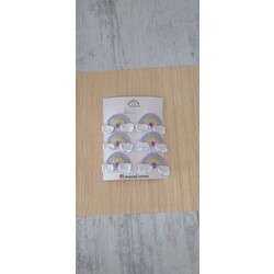 gökkuşağı çıt çıt toka 