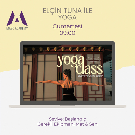 Elçin Tuna ile 1 Ay Canlı Yoga Dersleri - Haziran 2026