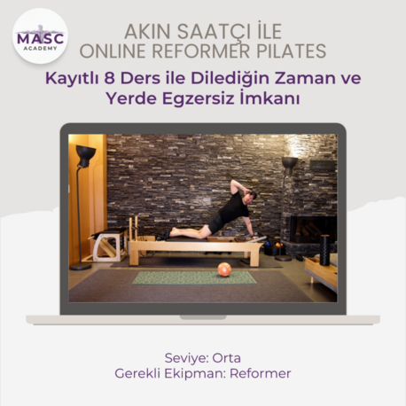 Akın Saatçi ile Aylık 8 Reformer Ders Paketi
