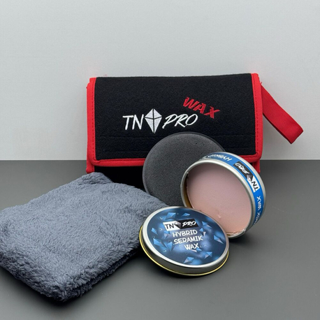 TN PRO 4 PARÇA WAX SETİ (WAX,ÇANTA, SÜNGER,BEZ)