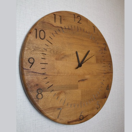 Minimalist Çizgiler: İskandinav Tarzı Kayın Duvar Saati (40 cm)
