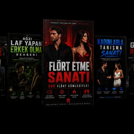 Flört & İletişim Seti (5 Adet Dijital E-Kitap)