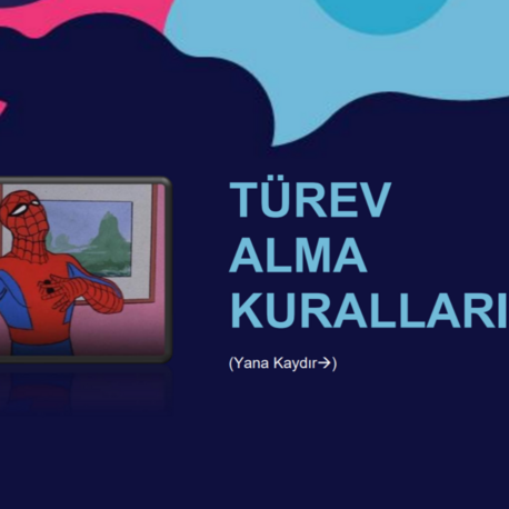 Türev Alma Kuralları PDF
