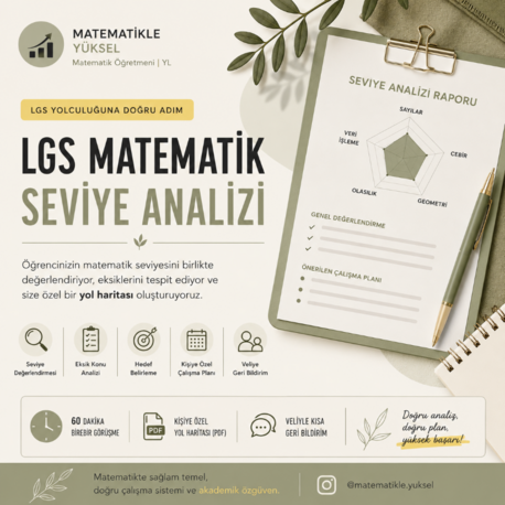 LGS Matematik Seviye Analizi 