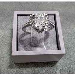 Ice Cut Love Ring