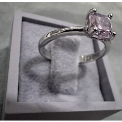 Ice Cut Rose sapphire Ring