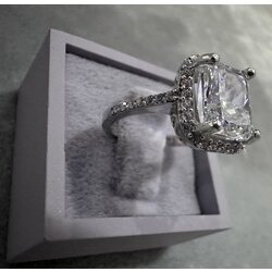 ice Cut Baget Tektaş Yüzük