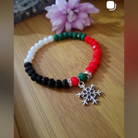 Filistin bayrağı bileklik tespih.