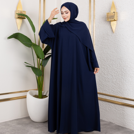 Lacivert Nil Abaya✨