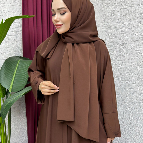 Liva acı kahve abaya ferace✨